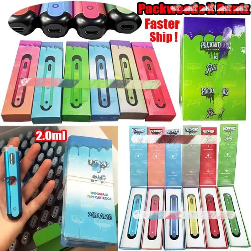 Packwoods-X-Runtz-Disposable-Kit-350mah-Rechargeable-2ml-Empty-Vape-pen-5